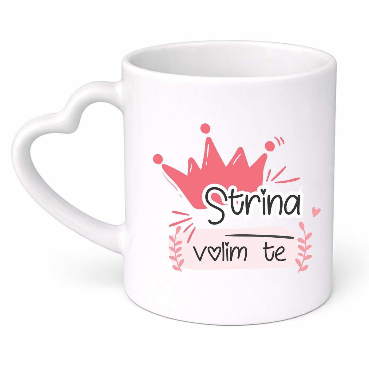 Strina volim te - Šolja srce – prikaz proizvoda