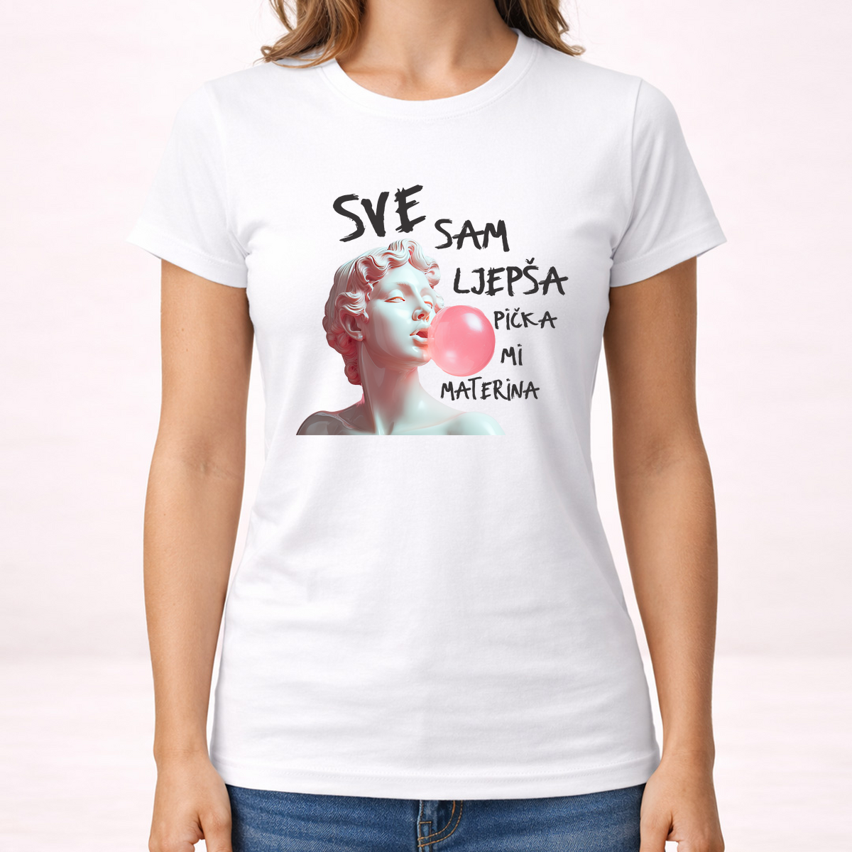 Sve sam lepša piča mi materina - Majica - Ženska – prikaz proizvoda