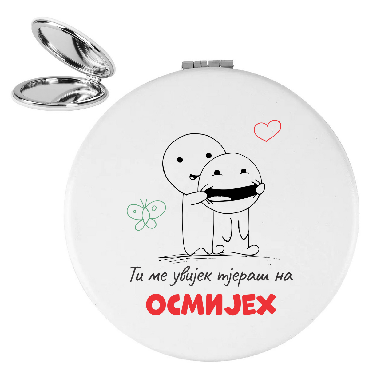 Ti me uvijek tjeraš na osmijeh 2 - Ogledalce – prikaz proizvoda