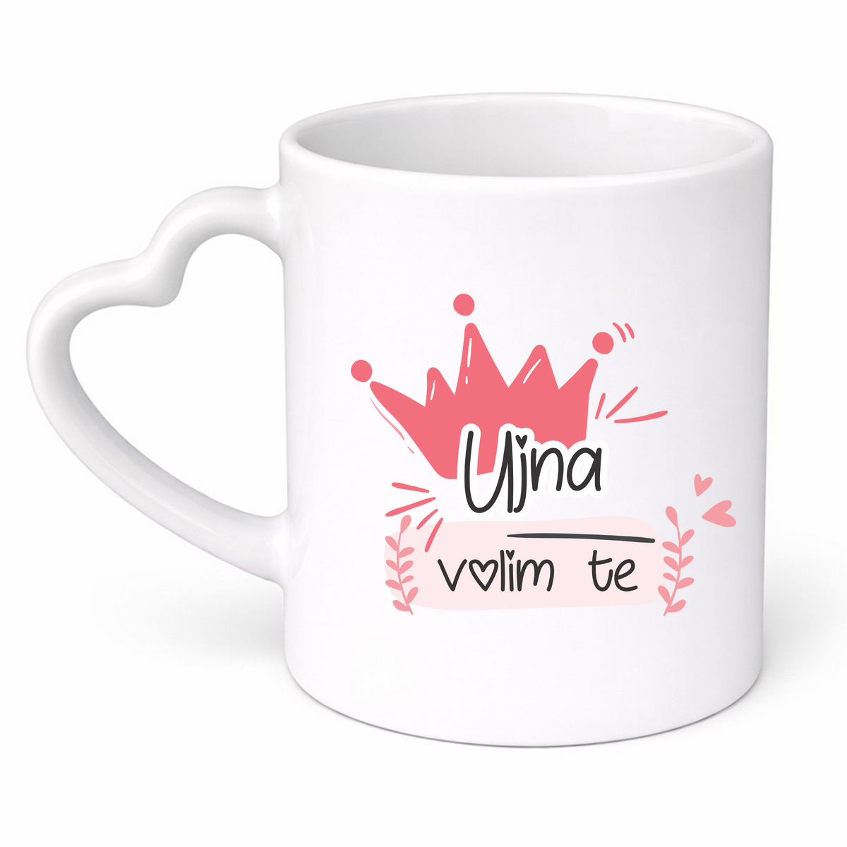 Ujna volim te - Šolja srce – prikaz proizvoda