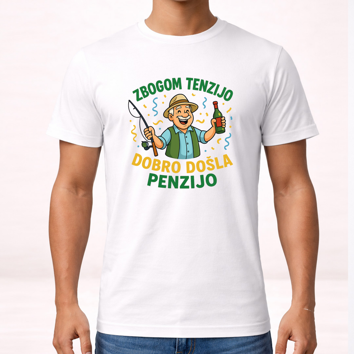 Zbogom tenzijo dobro došla penzijo 3 - Majica – prikaz proizvoda